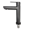 SLINE 4113GC SUS304 Gunmetal Grey Basin Tap Faucet- 00926D TAPS  SANITARY SLINE