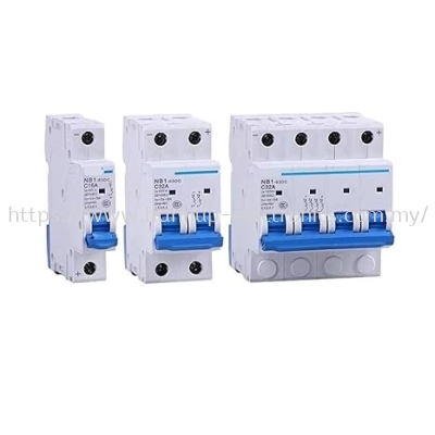 DC Miniture Circuit Breaker (MCB) 2 Pole, 1 Pole