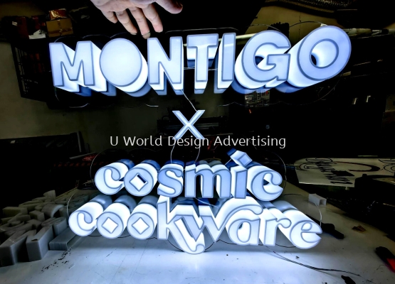 Montigo Cosmic Cookware 3D Signage Event Exhibition Trade Expo Fair Booth Festive Convention Centre Shopping Mall KLCC Mid Valley TRX IOI Sunway Mytown MITEC Matta Cyberjaya Putrajaya Merdeka 118