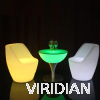 LED table and chair - 12 LED Furniture - Bar Counter, Table and Chair DGES Series Outdoor Furniture