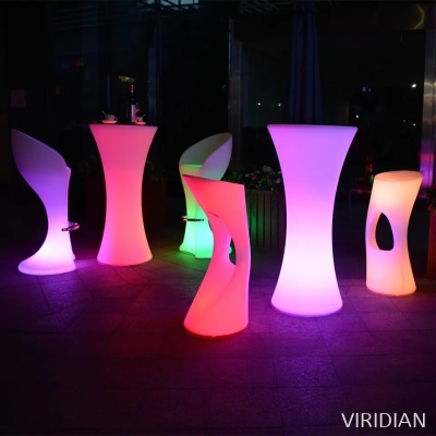 LED Cocktail Table and Chair - 16