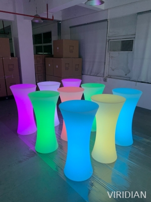 LED Bar Counter and Chair - 15