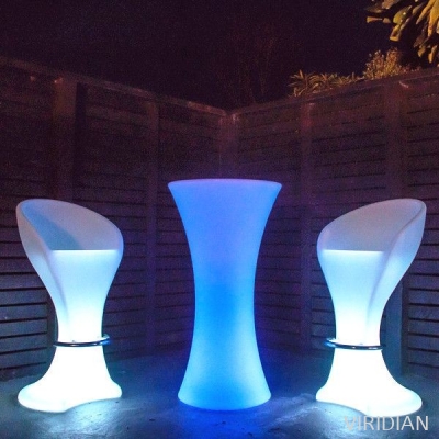LED Cocktail Table and Chair - 17