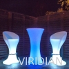 LED Cocktail Table and Chair - 17 LED Furniture - Bar Counter, Table and Chair DGES Series Outdoor Furniture