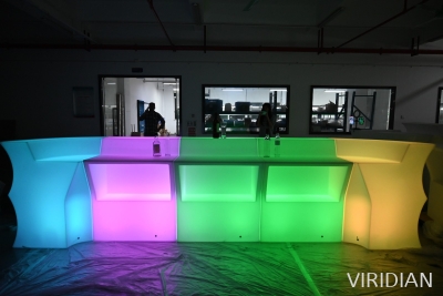 LED Bar Counter and Chair - 7