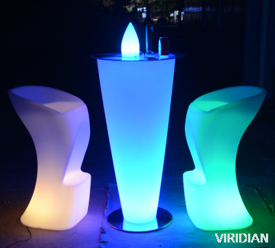 LED Cocktaiol Table and Chair - 6