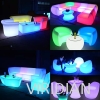 LED table and chair - 24 LED Furniture - Bar Counter, Table and Chair DGES Series Outdoor Furniture