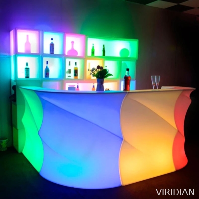 LED Bar Counter and Chair - 17