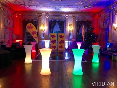 LED Cocktail Table and Chair - 18