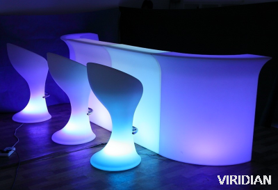 LED Bar Counter and Chair - 2