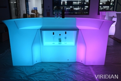 LED Bar Counter and Chair - 8