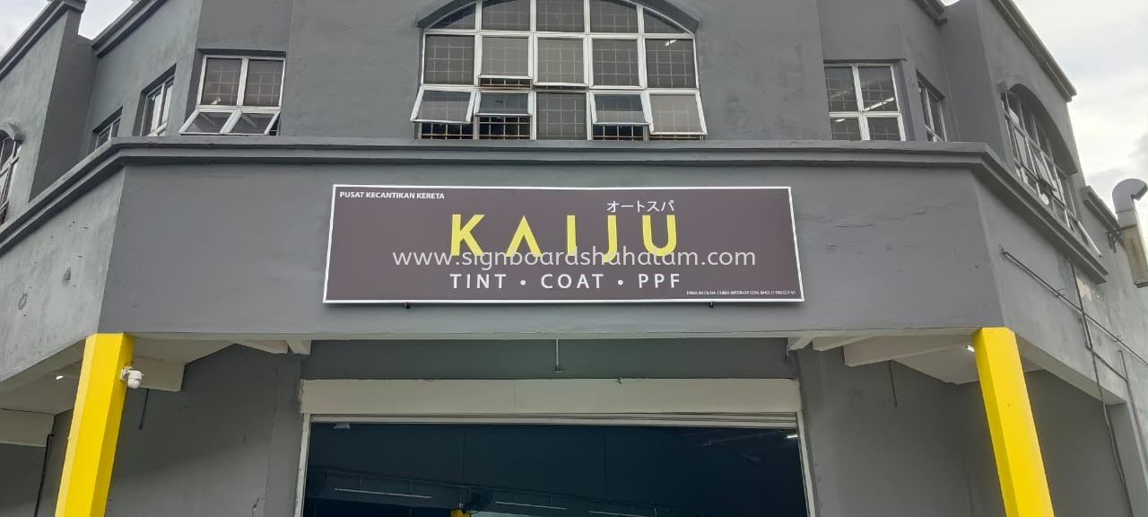 Car Detailing Kaiju Signboard at Bangsar, Seksyen 17, Bandar Puchong Jaya, 