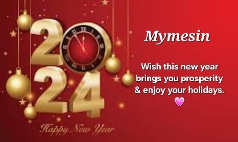 Mymesin: Happy New Year 2024