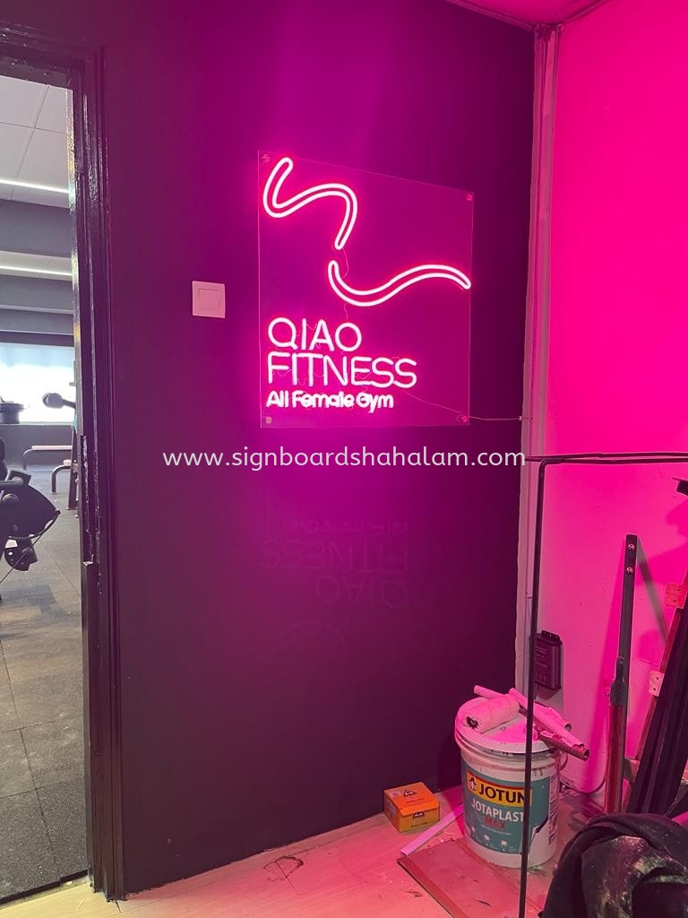 FITNESS LED NEON SIGNAGE SUPPLIER AT SELANGOR, KUALA LUMPUR (KL), AMPANG, NILAI, BANGI, BALAKONG, SEMENYIH