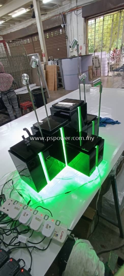 Acrylic Box with LED Showcase Product