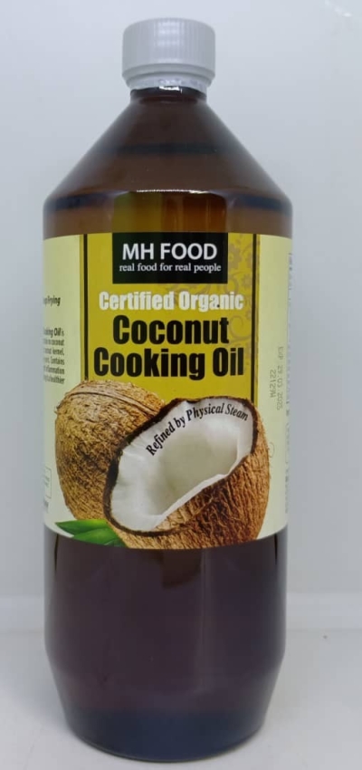 MH-COCONUT COOKING OIL-ORGANIC-1 L