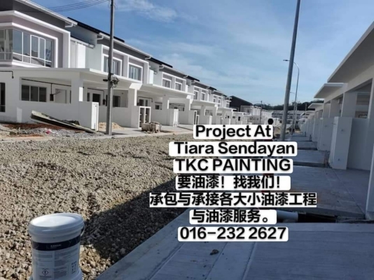 #SITE  Painting PROJECT at #TIARA SENDAYAN