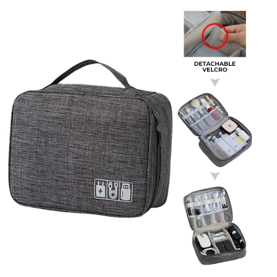 TGP03L - TRAVEL GADGET ORGANIZER POUCH - LARGE CAPACITY