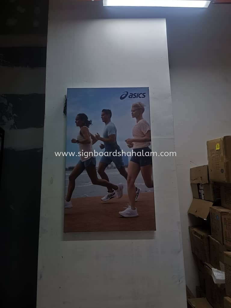 Gatti Sportwear Indoor Fabric Lightbox Signage at Puncak Jalil, Bukit Jalil, Bandar Kinrara, Seri Kembangan, Serdang, Kuala Lumpur.