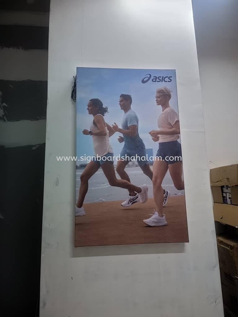 Gatti Sportwear Indoor Fabric Lightbox Signage at Puncak Jalil, Bukit Jalil, Bandar Kinrara, Seri Kembangan, Serdang, Kuala Lumpur.