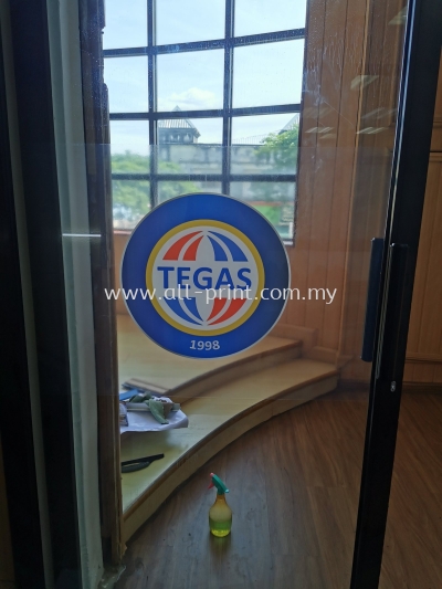 Tegas Shah Alam Seksyen 33 - Glass Sticker