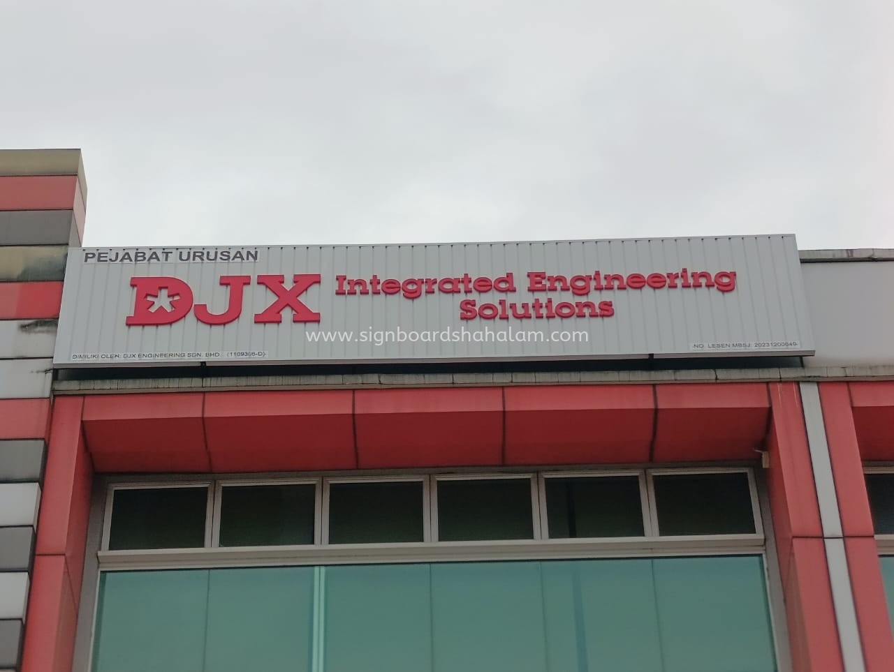 3D Cut Out Lettering Signage #3dledsignboard #3dboxup #3dsignboard #3dledboxup #signboard at Kepong, Sentul, Mont Kiara, Sri Hartamas, Bangsar.