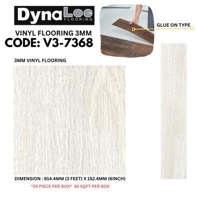 Vinyl Floor 3mm (V3-7368) (24 Pieces per box) 