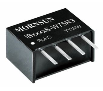MORNSUN IB05_S-W75R3 SIP/DIP Regulated Output (0.75-1W)