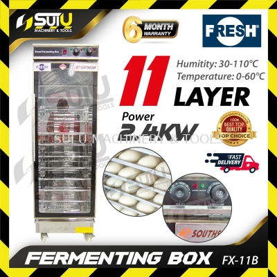 FRESH FX-11B (S/S) 11 Layer Fermenting Box / Proofer 2.4kW