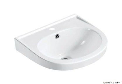 SRTWB245 Wall Hung Basin Besen Gantong Dinding Koleksi Besen Carta Pilihan Warna Corak