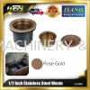 ISANO 1203BW 1204RW 1205NW 1/2 Inch Stainless Steel Waste Bathroom/Kitchen Appliances / Accessories Home Improvement