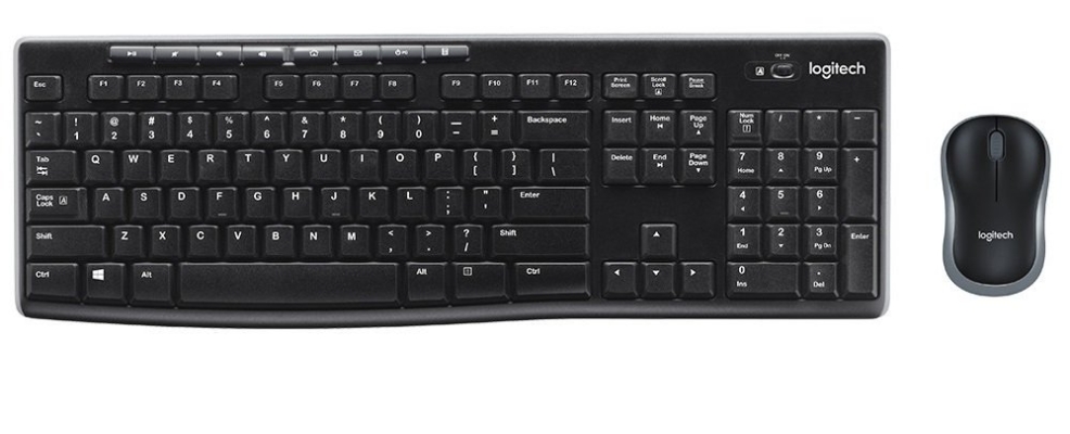 Logitech MK270r Wireless Combo Keyboard + Mouse - BDS18