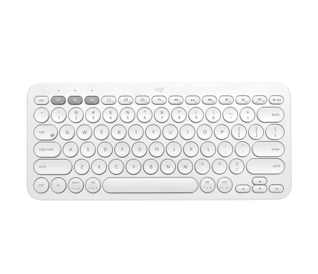 Logitech K380 Wireless Bluetooth Keyboard (Off White) - BDS24