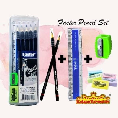 FASTER 2B PENCILS 9803N PB SET GS-F-9803N-PB SET