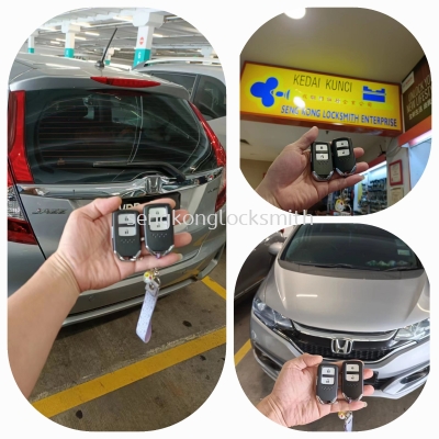 duplicate Honda jazz car smart key remote control 