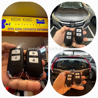 duplicate Honda CRV car smart key remote control 
