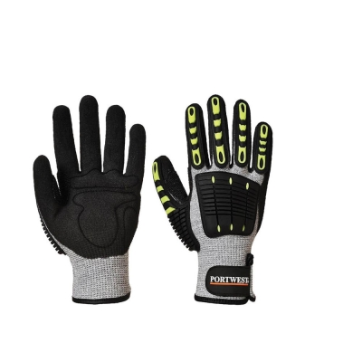 Anti Impact Cut Resistant Glove Grey