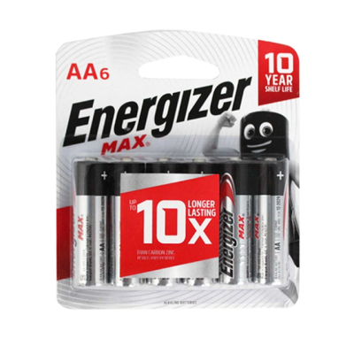 Energizer Max AA 6pcs Battery - BDS 130