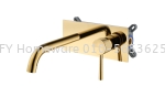 SORENTO SRTWT5613-GY Wall Mounted Basin Mixer Tap Golden Yellow