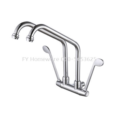 SORENTO SRTWT1812 Wall Mounted Kitchen Tap (Double)