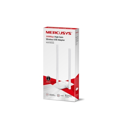 Mercusys 300Mbps High Gain Wireless USB Adapter (MW300UH) - BDS 123