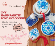 CNY Hand Painted Fondant Cookies Workshop