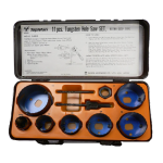 Topman 11-Piece Hole Saw Set