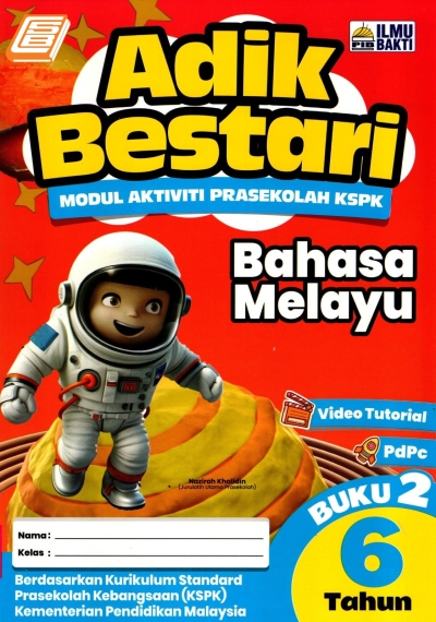 Adik Bestari 6 Tahun Bahasa Melayu Buku 2