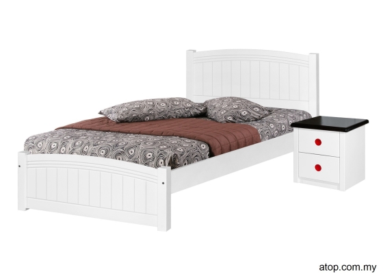 CS 1204 (WH) 3 ft Bed Frame