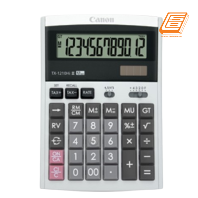 Canon TX-1210Hi-III Big Desktop Calculator (12 Digits)