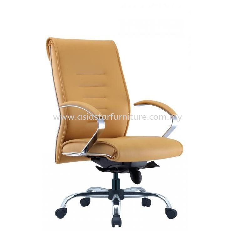 TORIO MEDIUM BACK DIRECTOR CHAIR | LEATHER OFFICE CHAIR GOMBAK KL