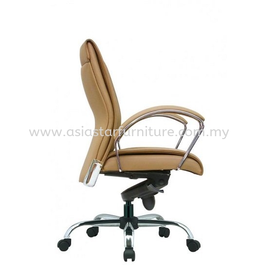 HONOR LOW BACK DIRECTOR CHAIR | LEATHER OFFICE CHAIR BOTANIC SELANGOR