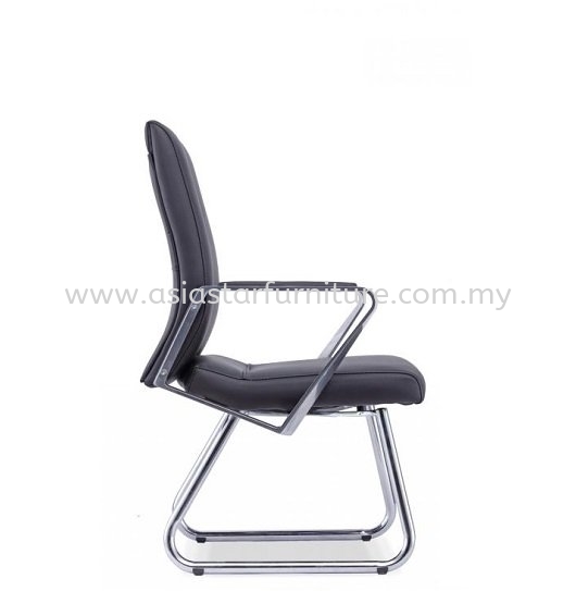 BOSTON VISITOR DIRECTOR CHAIR | LEATHER OFFICE CHAIR KELANA JAYA PJ 