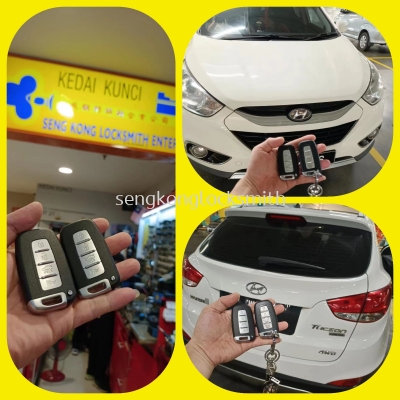Duplicate Hyundai Tucson car smart key controller